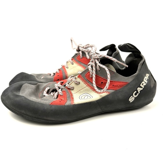 Scarpa Other - Scarpa Helix Shoes Mens 45.5 US 11 2/3 Rock Climbing Bouldering Grey Leather